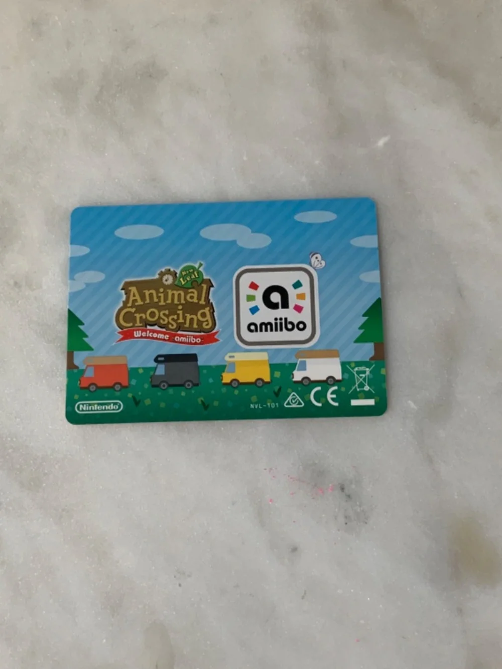 Plucky 25 Animal Crossing Welcome Home Amiibo card RV series mint new unscanned